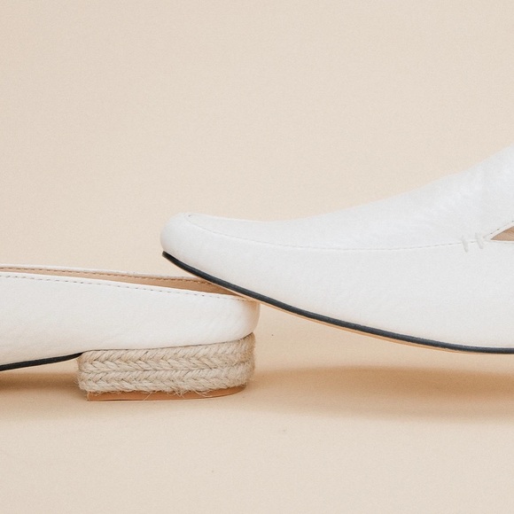 THE FLEUR WHITE | BUSINESS LOAFER MULE Mi.iM - Picture 5 of 7